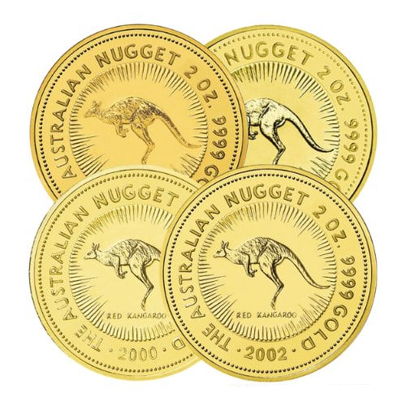 Compare 2 oz Australian Gold Kangaroo Coin - Random Year prices