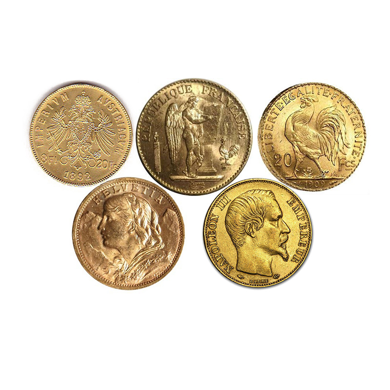 Compare 20 Francs Gold Coin Random prices