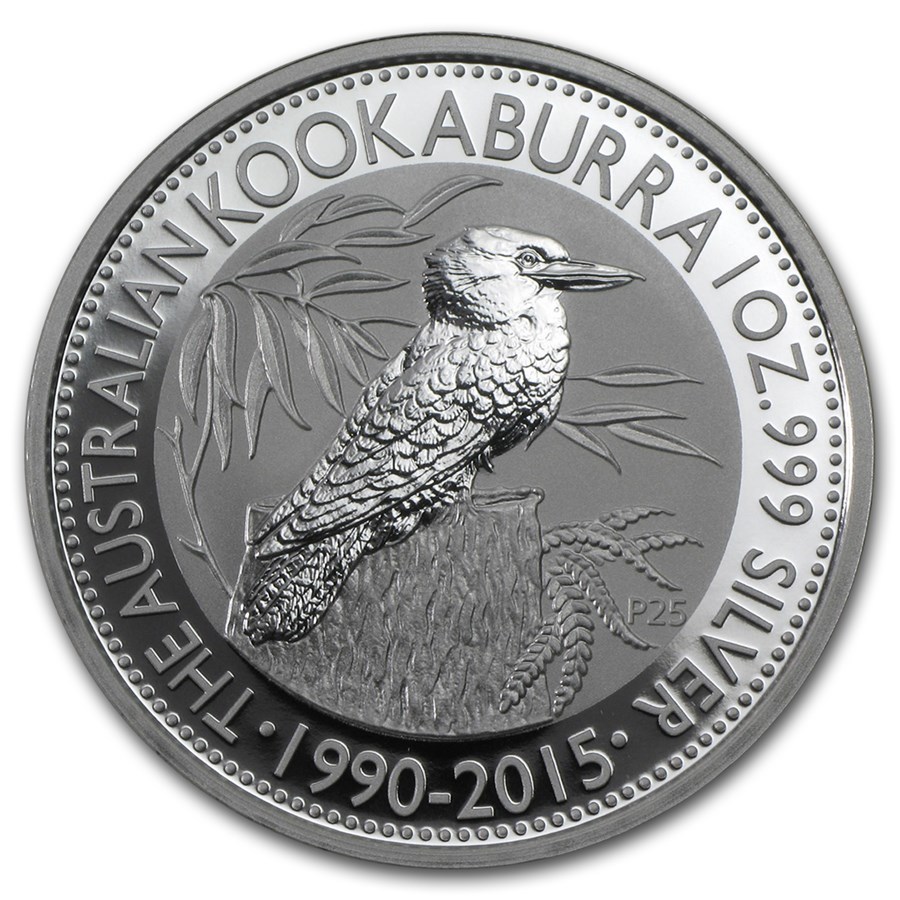 Compare silver prices of 2015 Australian Kookaburra 1 oz Silver Coin