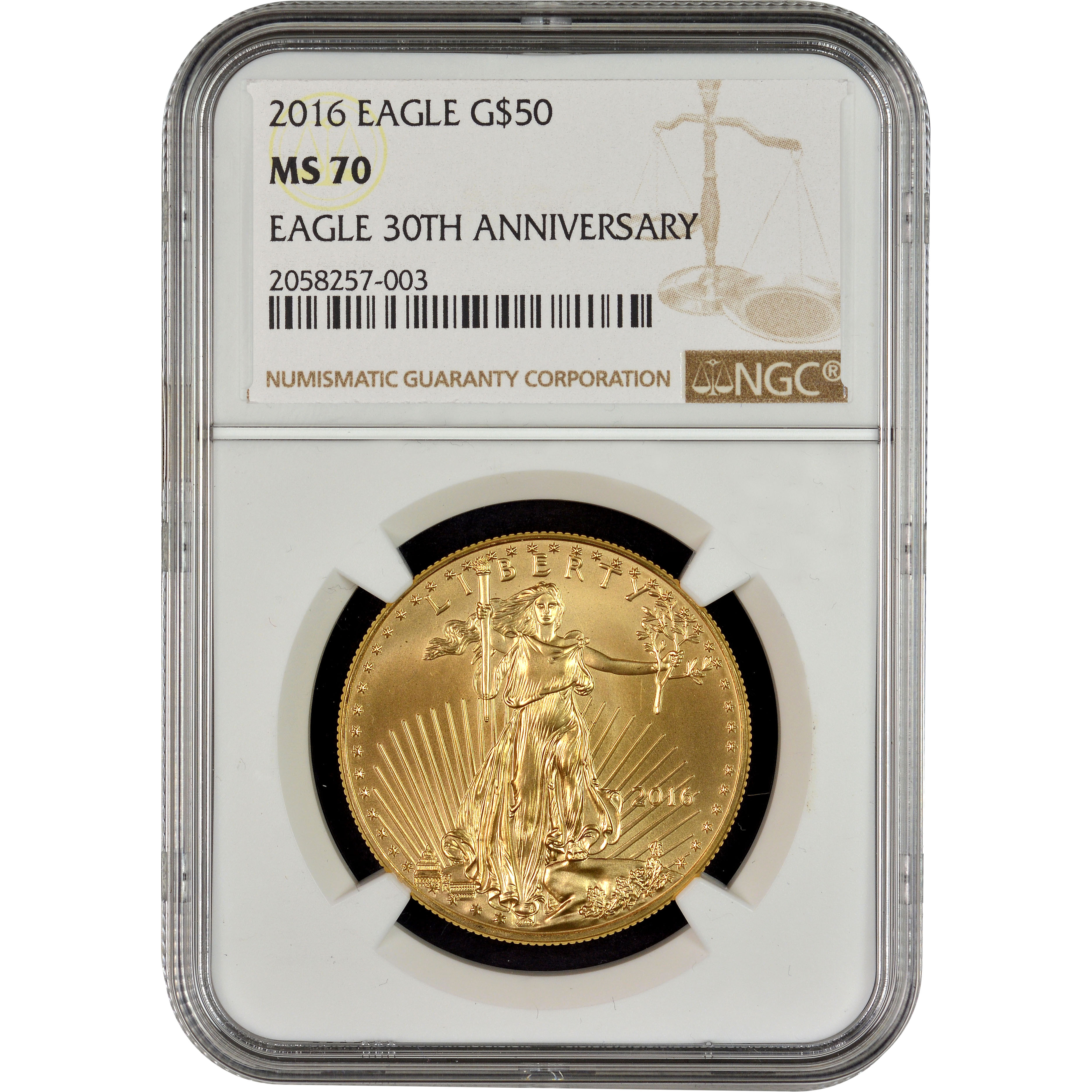 Compare 2016 American Eagle 1 oz Gold Coin - NGC MS-70 dealer prices