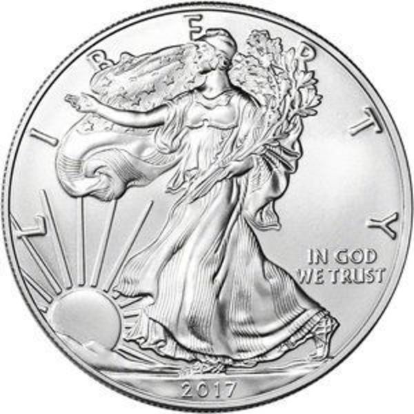 2022 American Eagle Silver Coin 1 oz 999 Fine Silver $1 Brilliant  Uncirculated Type 2 New at 's Collectible Coins Store