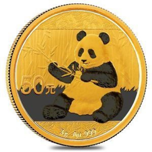 Compare cheapest prices of 2017 China 3 gram Gold Panda 