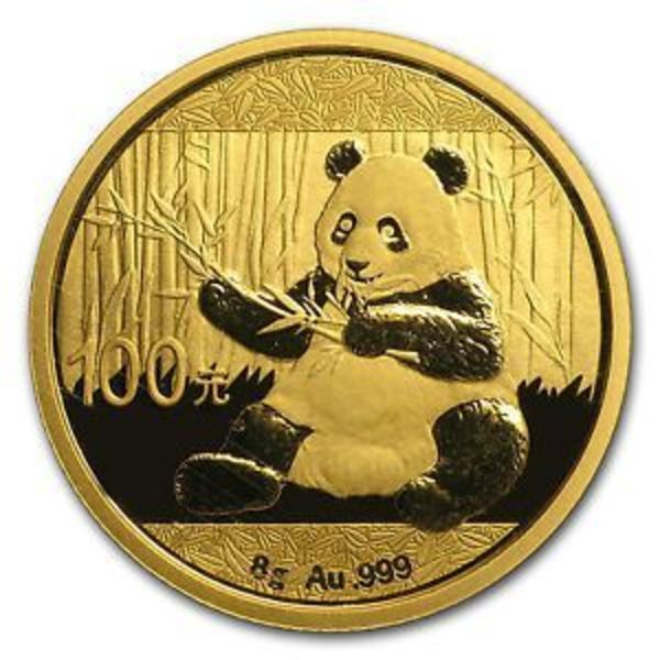 Compare cheapest prices of 2017 China 8 gram Gold Panda 