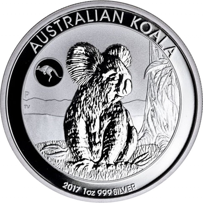 2017 Koala 1 oz Silver Kangaroo Privy
