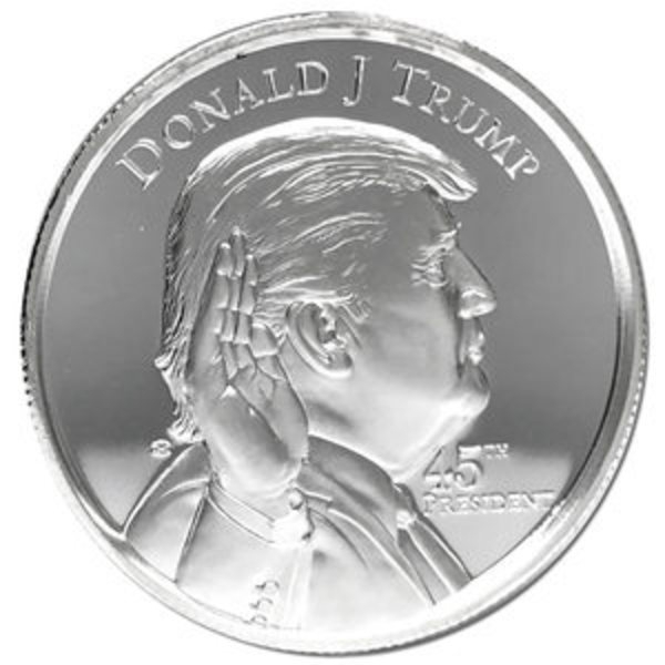 Compare silver prices of Donald Trump - High Relief - 2 oz Silver Round