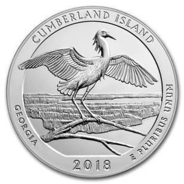 Compare 2018 5 oz Silver ATB Cumberland Island National Seashore, GA prices
