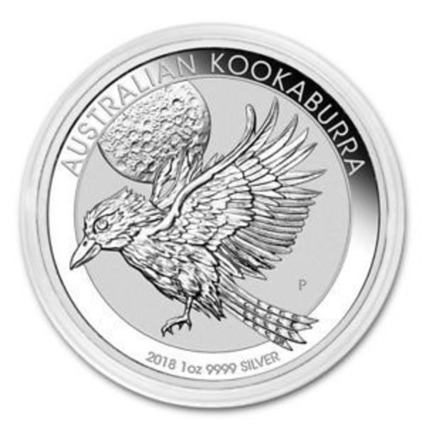 Compare silver prices of 2018 Australian Silver 1 oz Kookaburra