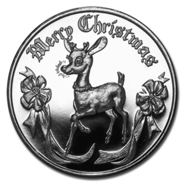 Compare silver prices of Christmas 2019 Silver Round Rudolph The Red Nosed Reindeer