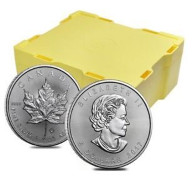 Compare cheapest prices of 2019 Silver Maple Leafs Monster Box - 500 1 oz Coins 