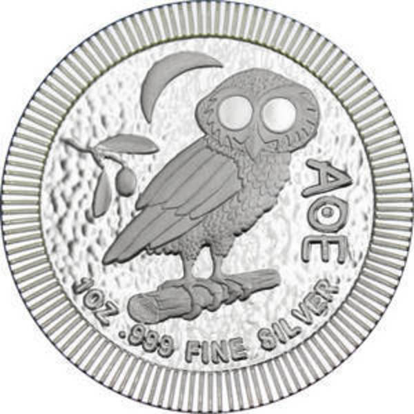 Compare cheapest prices of 2019 1 oz Niue Silver Athena Owl Stackable Coin 