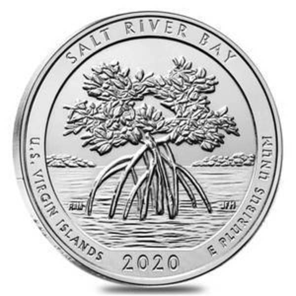 Compare 2020 ATB Salt River Bay US Virgin Islands 5 oz Silver Coin