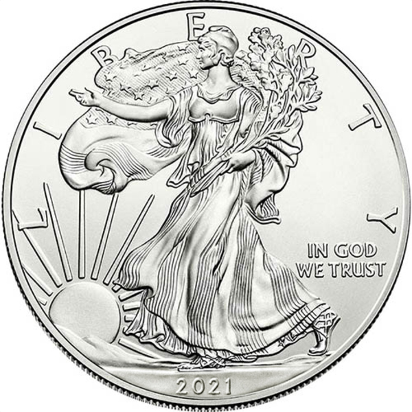 Compare 2021 American Silver Eagle 1 oz Coin - Type 1 prices