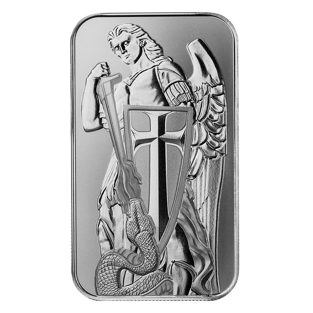Compare Archangel Michael 1 oz  Silver Bar prices