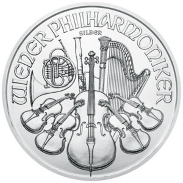 Compare silver prices of 2021 Austria Philharmonic 1 oz Silver Coin