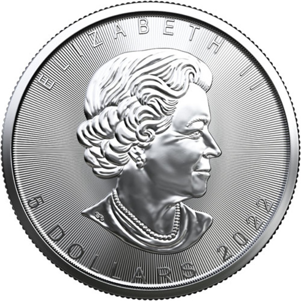 Compare silver prices of 2022 Canadian Silver Maple Leaf 1 oz Coin
