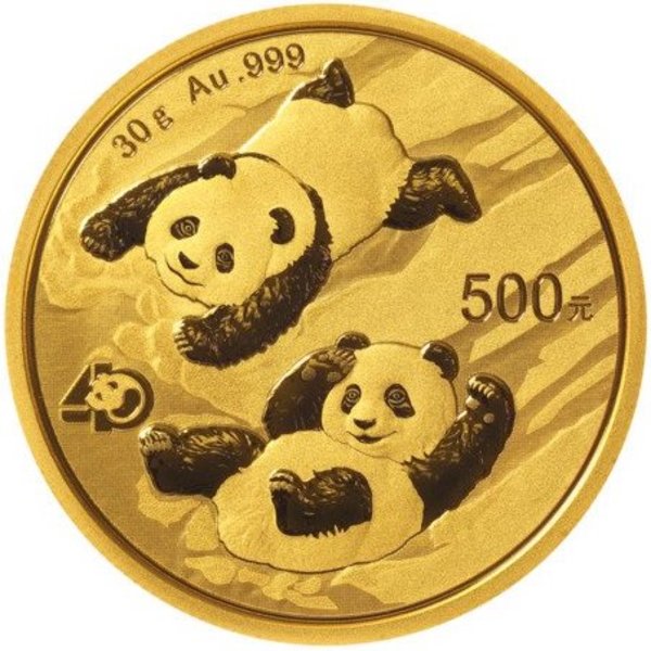 Compare cheapest prices of 2022 Chinese Panda 500元 (500 yuan)  30 gram Gold Coin 