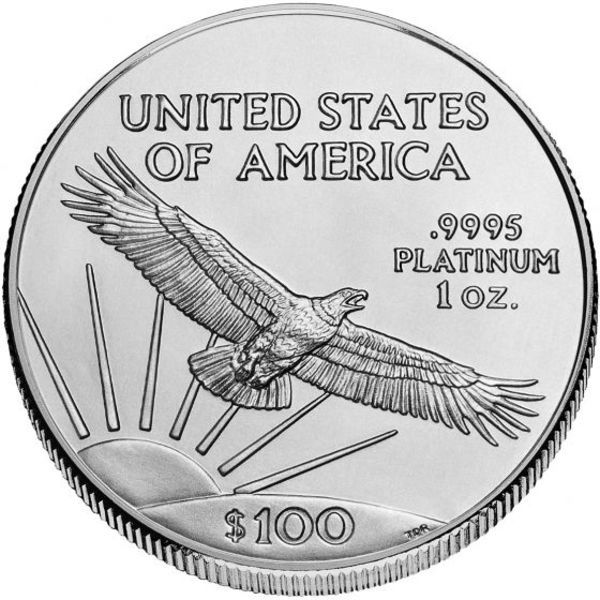 Compare platinum prices of 2022 Platinum 1 oz American Eagle Coin