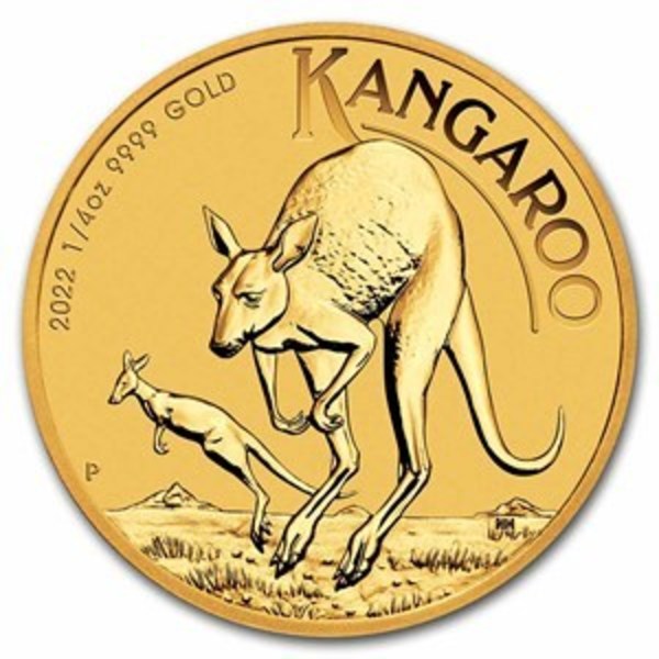 Compare gold prices of 2022 Australia Kangaroo 1/4 oz Gold Coin