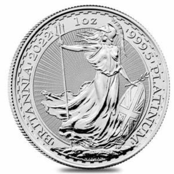 Compare platinum prices of 2022 Platinum Britannia 1 oz Coin