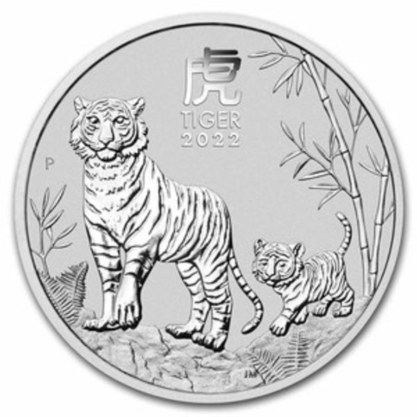 Compare 2022 Australia Lunar Tiger 1 oz Silver Coin prices