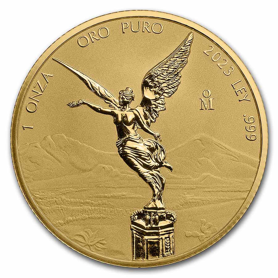 Compare 2023 1 oz Reverse Proof Mexican Gold Libertad Coin prices