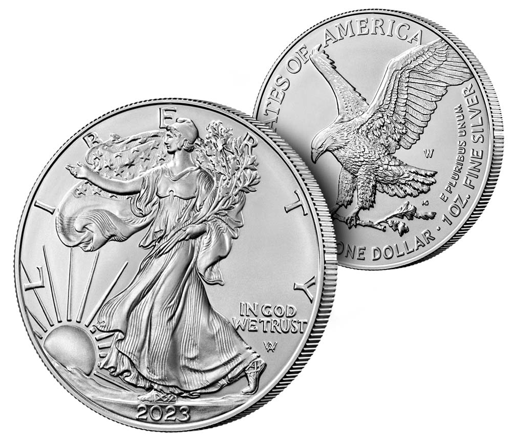 Compare Prices Of 2023 W Burnished American 1 Oz Silver Eagle Coin From Online Dealers