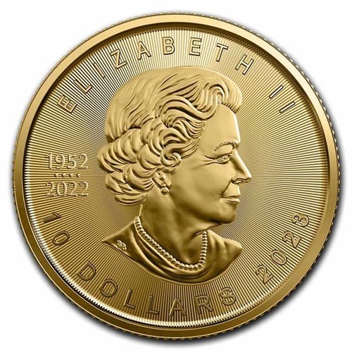 Compare prices of 2023 1/4 oz Canadian Gold Maple Leaf from online