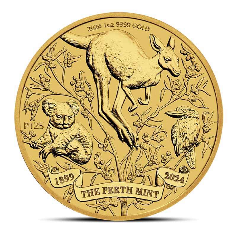 Compare 2024 Perth Mint 1 oz 125th Anniversary Gold Coin prices