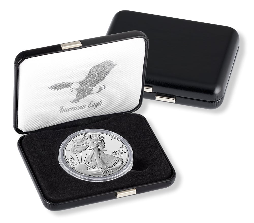 Compare 2024-W American Eagle Proof 1 oz Silver Coin prices