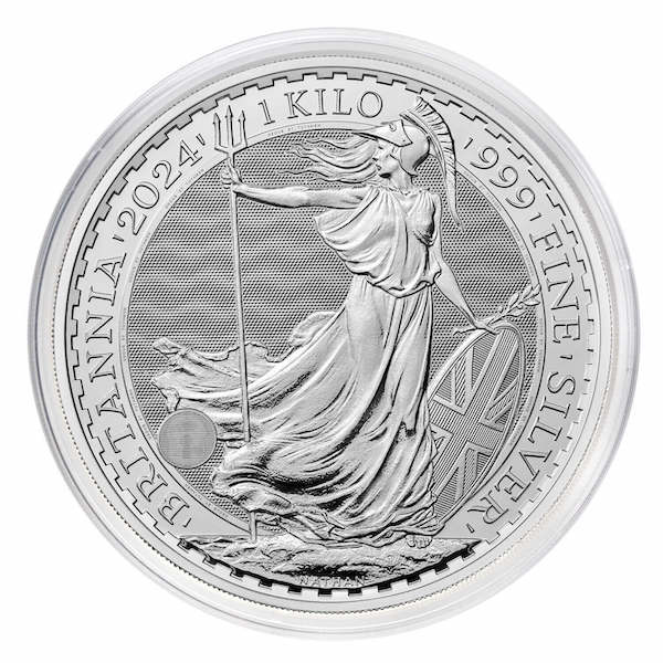 Compare 2024 1 Kilo Britannia Silver Coin prices