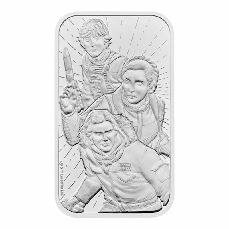 Compare 2024 1 oz Light Side Silver Bar - Star Wars Collection prices