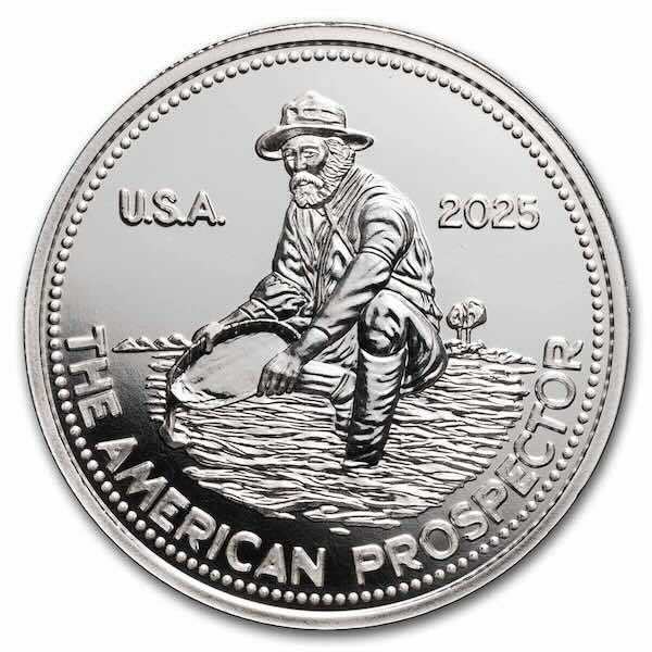 Compare 2025 Engelhard Prospector 1 oz Silver Round prices