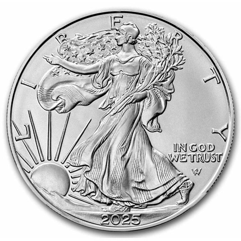 2025 1 oz American Silver Eagle Mini Monster Box – 100 Coins