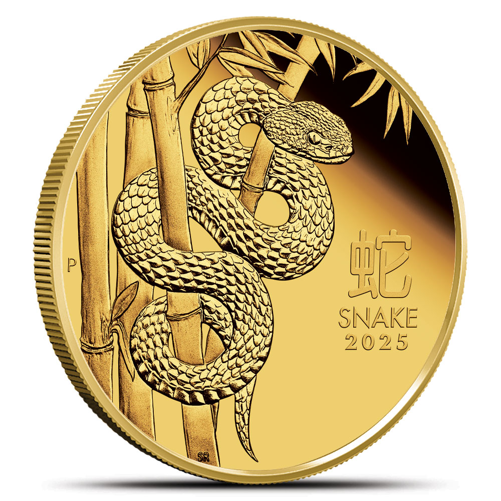 Compare 2025 1/4 oz Australian Gold Proof Lunar Snake prices