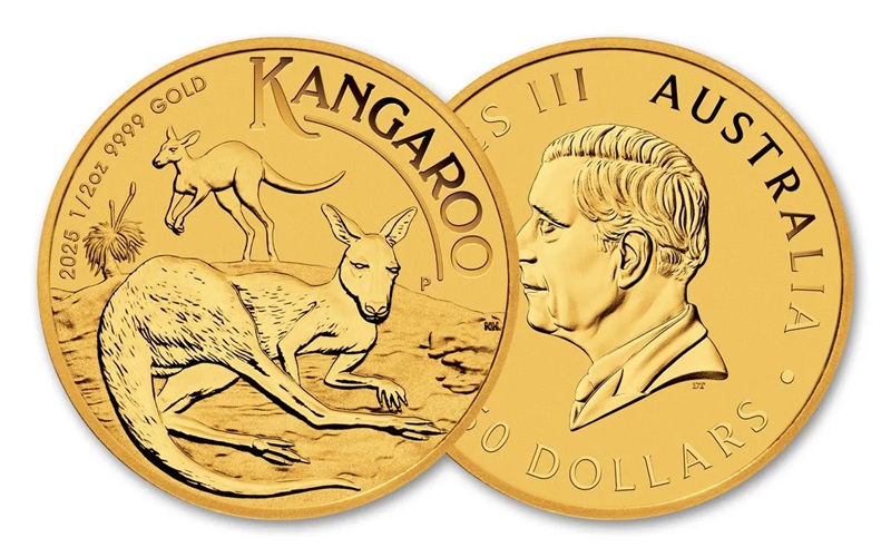 Compare 2025 1/2 Oz Gold Australia Kangaroo prices