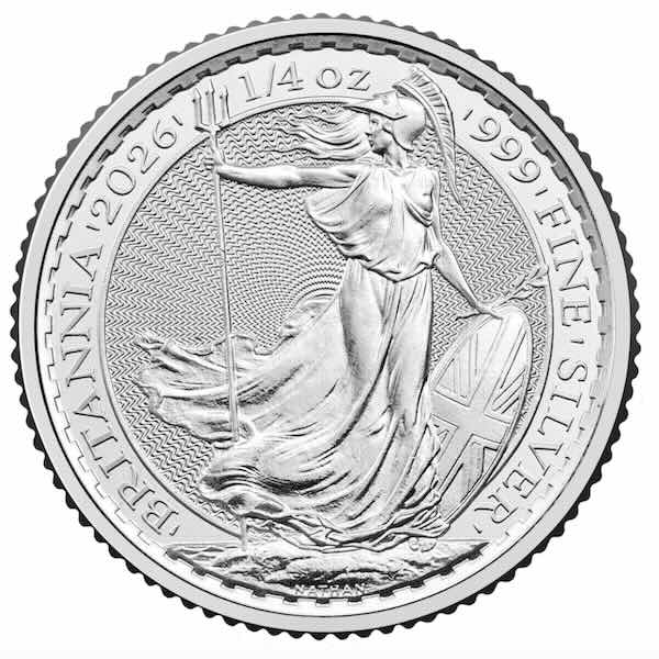 Compare 2026 1/4 oz Britannia Silver Coin prices