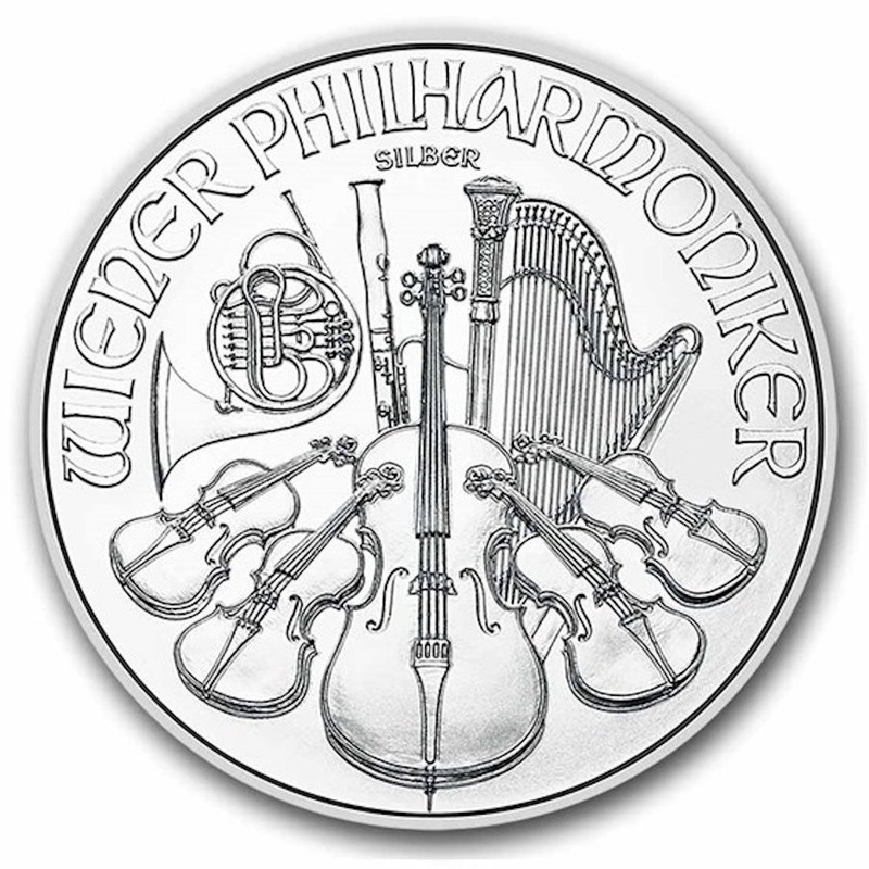 Compare 2026 1 oz Austrian Silver Philharmonic Coin BU prices