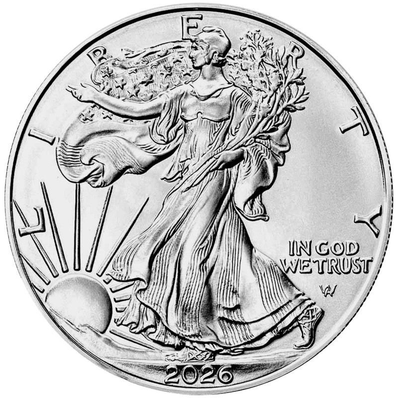 2026 1 oz American Silver Eagle Bullion Coin