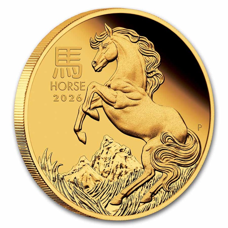 Compare 2026 Perth Mint 1 oz Gold Lunar Horse (Series III) prices