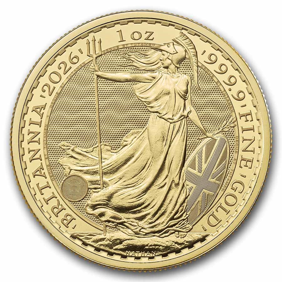 Compare 2026 Great Britain 1 oz Gold Britannia prices