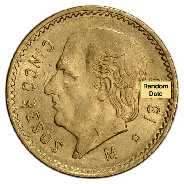 Mexico Gold 5 Pesos