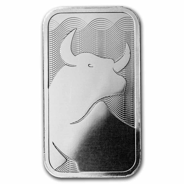 Compare 5 oz Silver Bar - Wall Street Bull prices