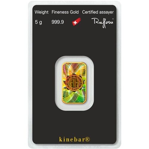 Compare Argor Heraeus 5 gram gold Kinebar prices