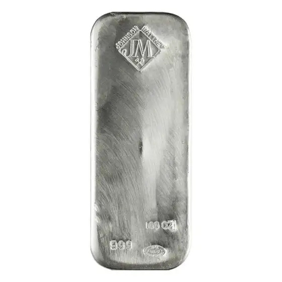 Compare Prices Of Johnson Matthey 100 Oz Silver Bar From Online Dealers