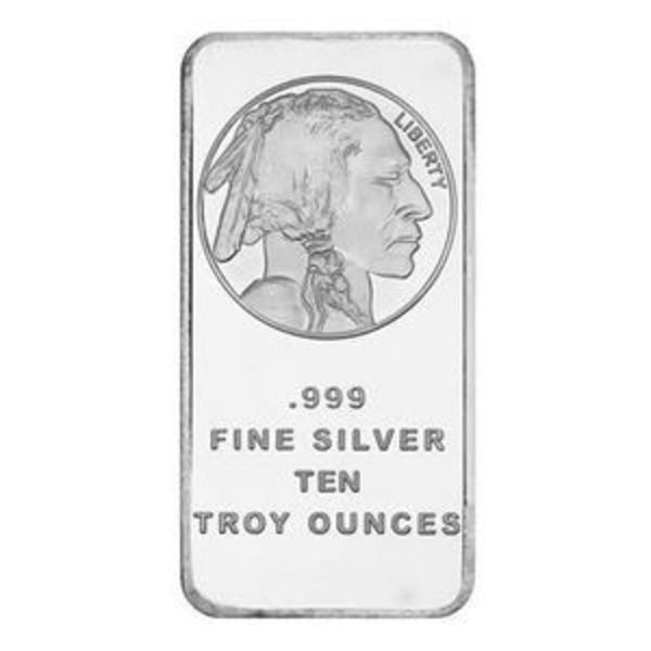 Compare silver prices of 10 oz SilverTowne Buffalo Silver Bar