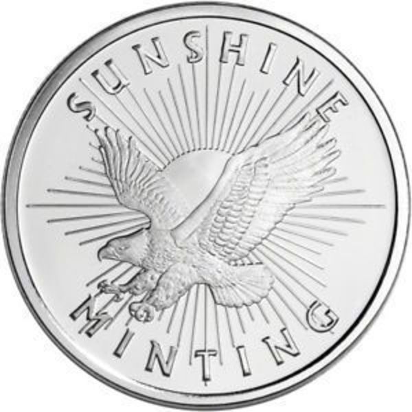 Compare silver prices of Sunshine Minting 1 oz Silver Round