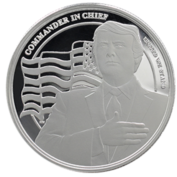 Compare silver prices of Donald Trump - 2020 Commander in Chief 1 oz Silver Round