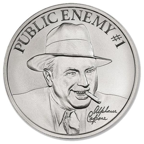 Compare 1 oz Al Capone Silver Round prices