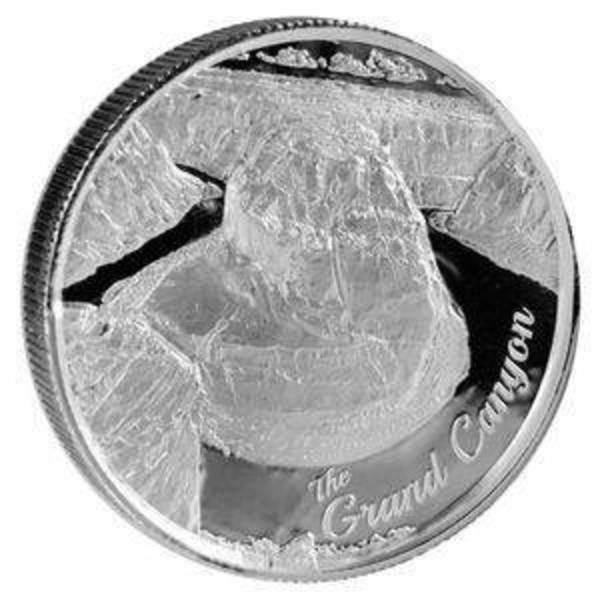 Compare 2 oz Elemetal Grand Canyon Ultra High Relief Silver Round (US Landmarks Series #1) prices
