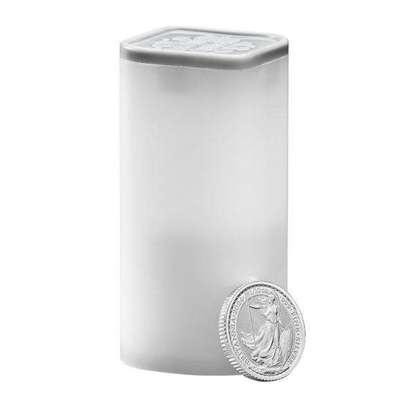 Compare Great Britain Britannia 1/10 oz Silver (Tube/Roll of 16 coins) prices